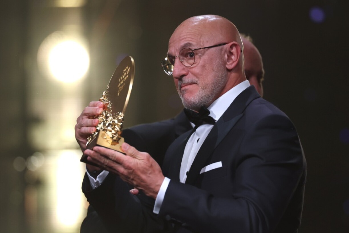 Luis de la Fuente won the Ballon d'Or men's coach award for masterminding Spain's World Cup victory