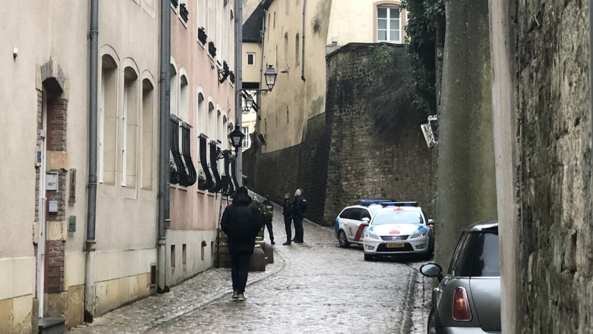 La rue Plaetis dans le Grund