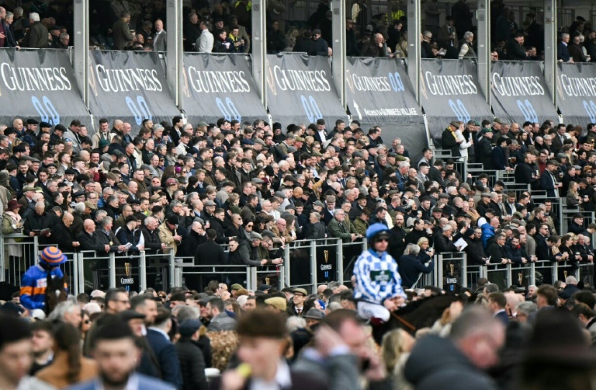 Racegoers at Cheltenham were treated to a dramatic first day although the attendance declined again
