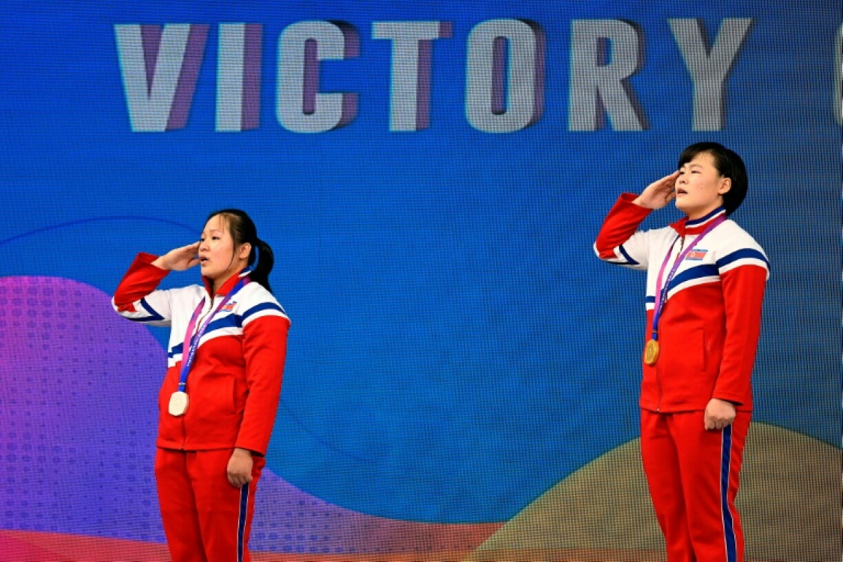 North Korea weightlifters are targeting a gold rush at the Los Angeles Olympics, their first Games for 12 years