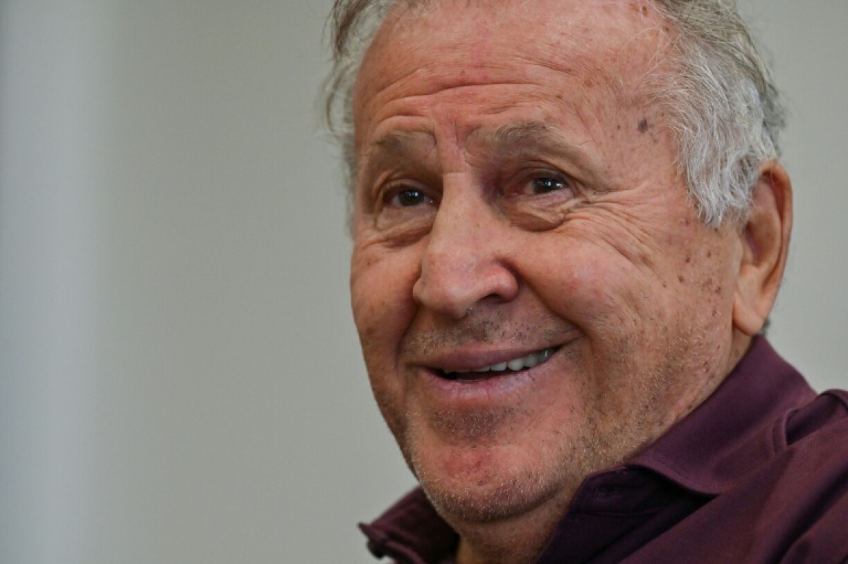 Zico takes part in an interview with AFP in Japan