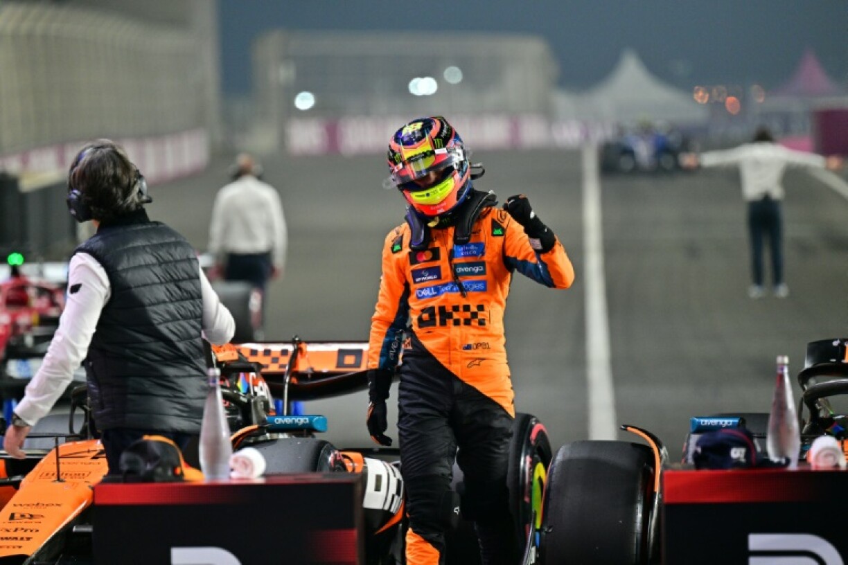 McLaren's Australian driver Oscar Piastri had cut Lando Norris's lead in the championship to 22 points by winning the sprint race earlier in the day