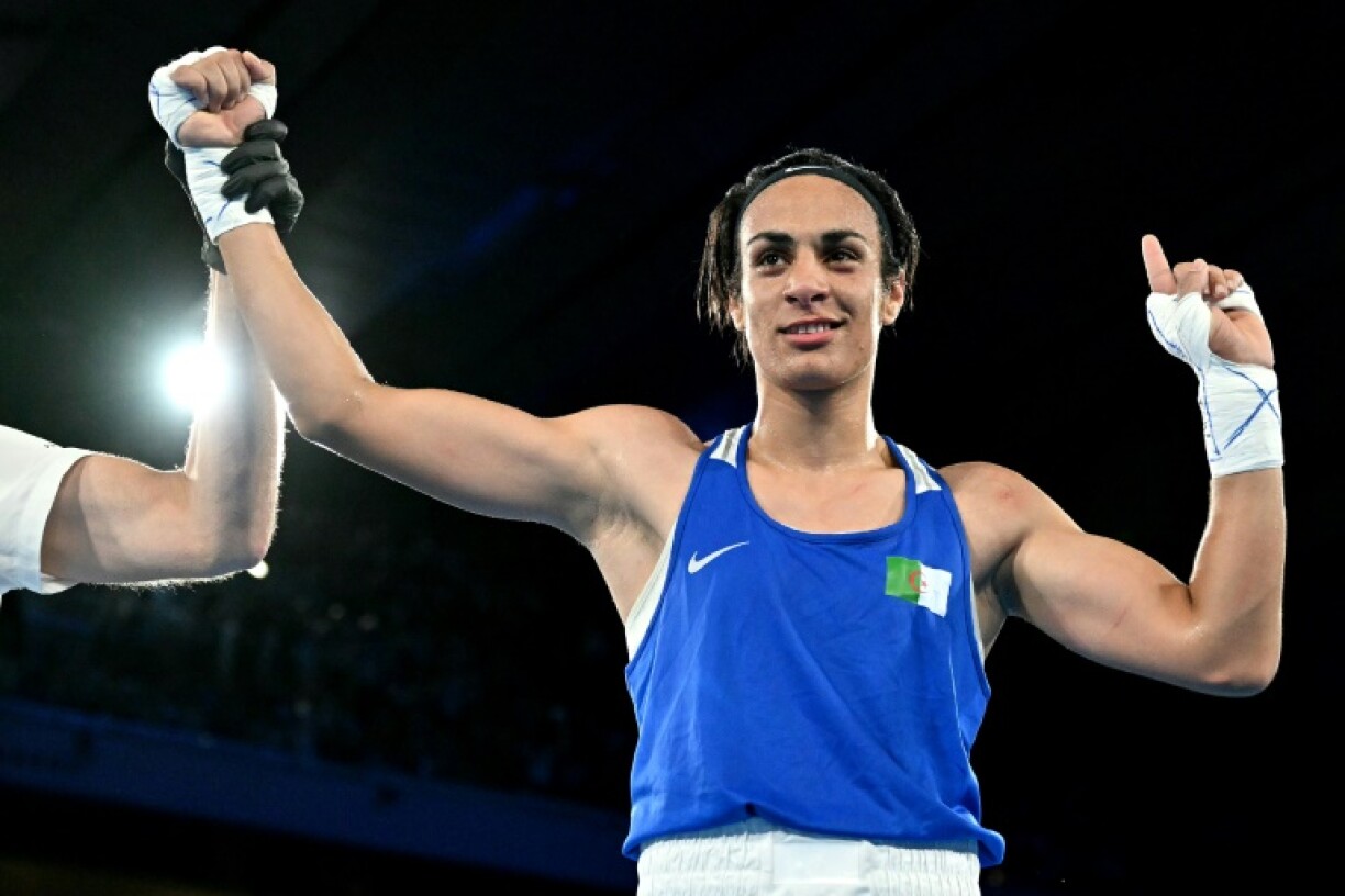 Imane Khelif sparked a gender eligibility row at the Paris Olympics