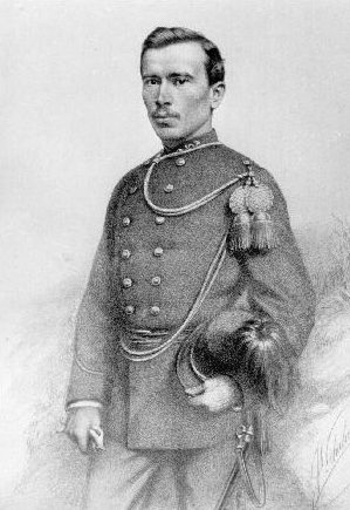 Lieutenant Nicolas Grang, the first Luxembourger to travel to the Congo Free State.