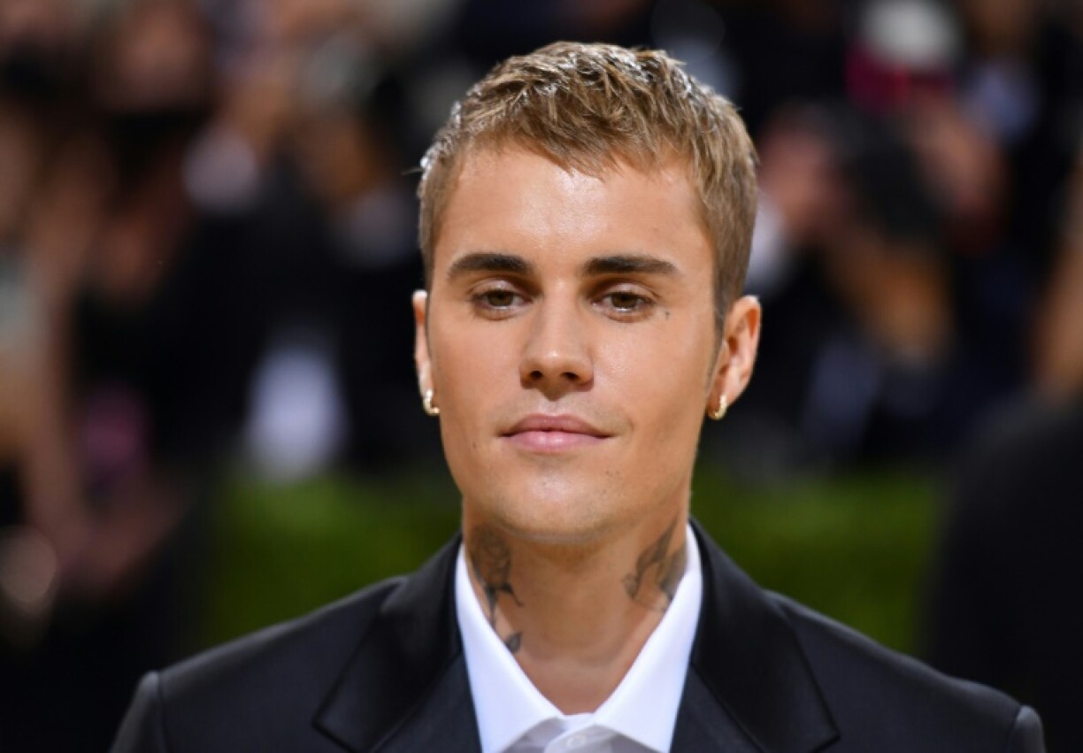 Le chanteur canadien Justin Bieber, le 13 septembre 2021 au Met Gala à New York