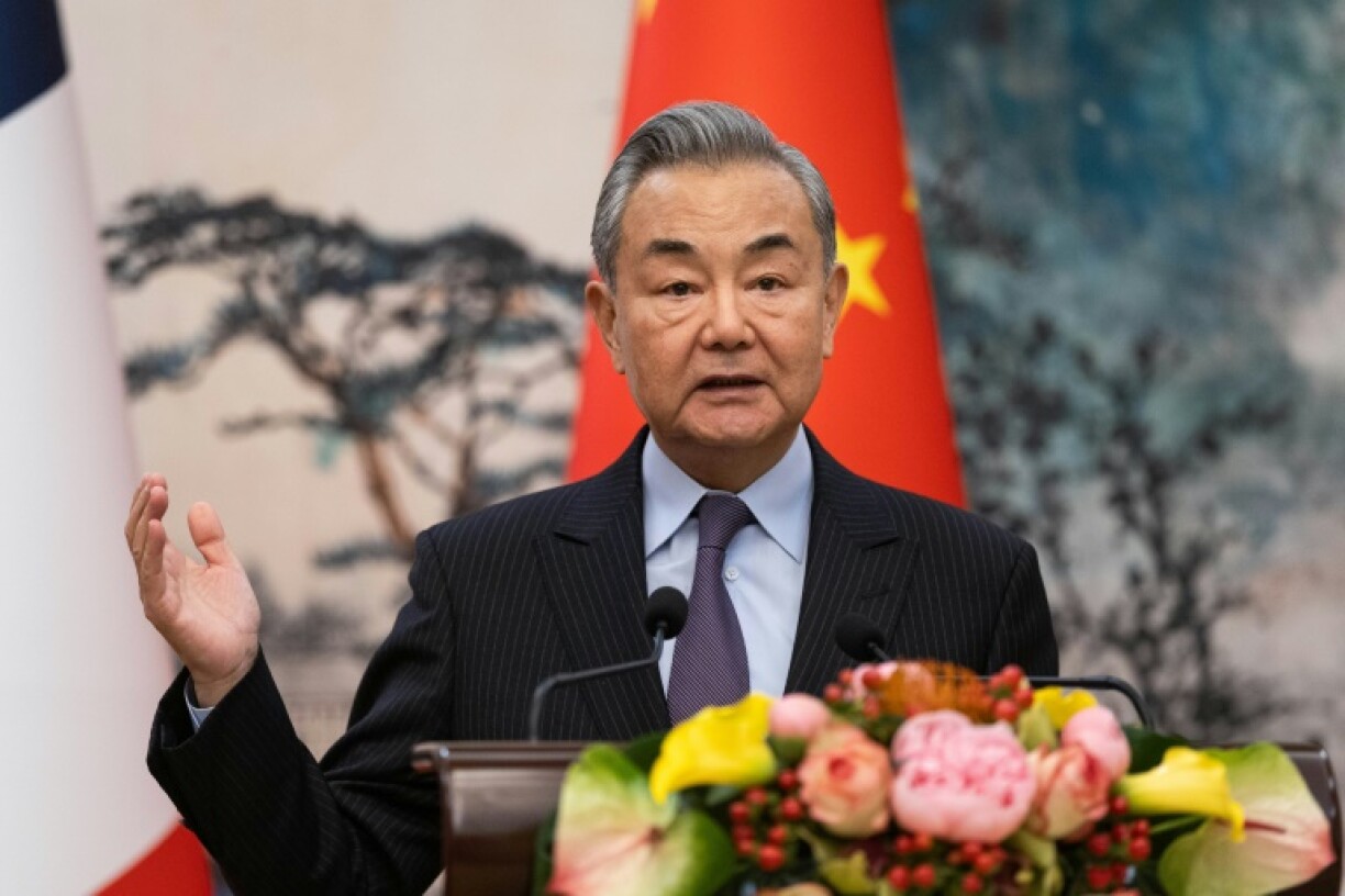 China presents itself as a neutral party in that war and says it is not sending lethal assistance to either side, unlike the United States and other Western nations