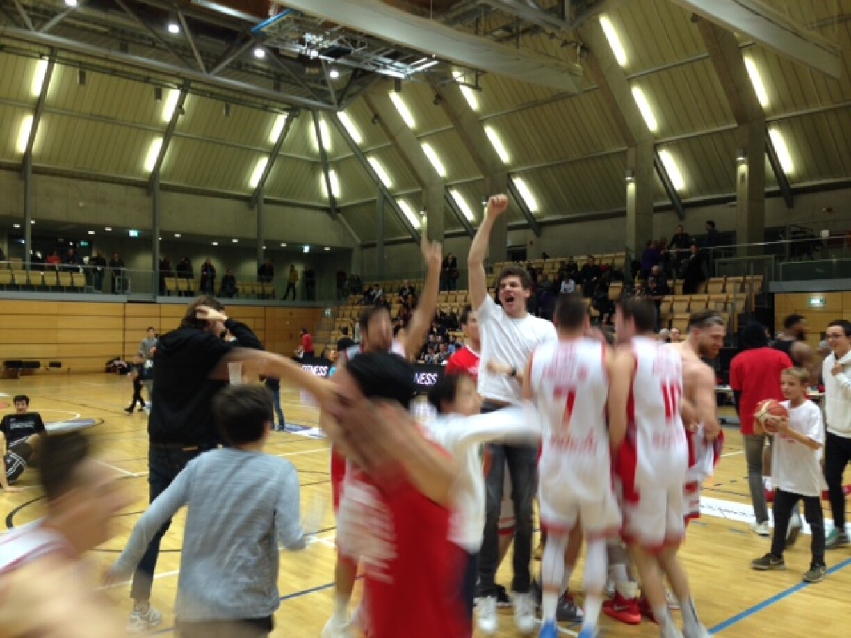 Grouss Freed bei der Sparta Bartreng