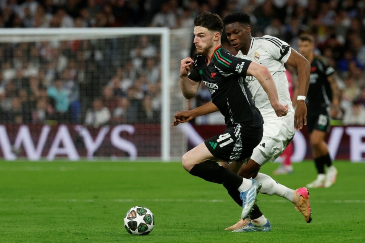 Declan Rice was imperious in the Arsenal midfield