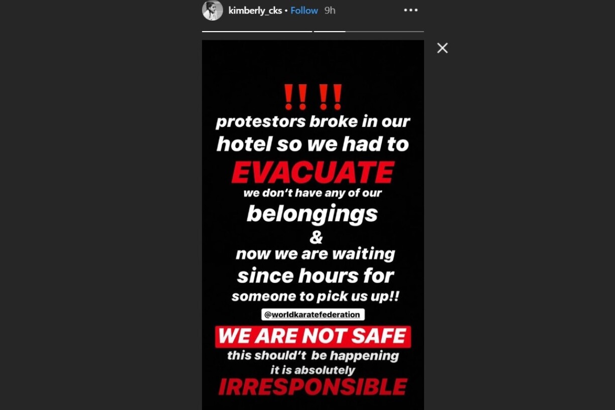 Capture d'écran de l'Instagram de Kimberly Nelting