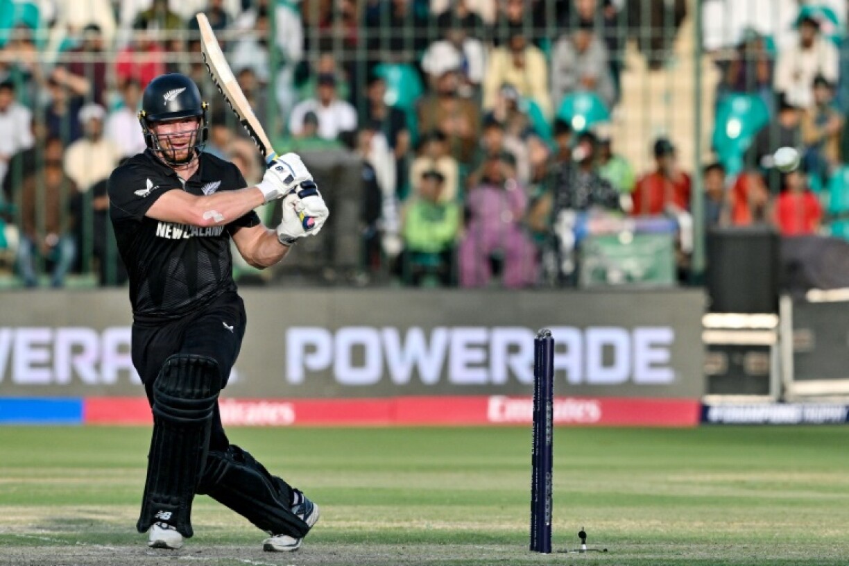 New Zealand's Glenn Phillips made 61 off 39 balls in the tournament opener against Pakistan