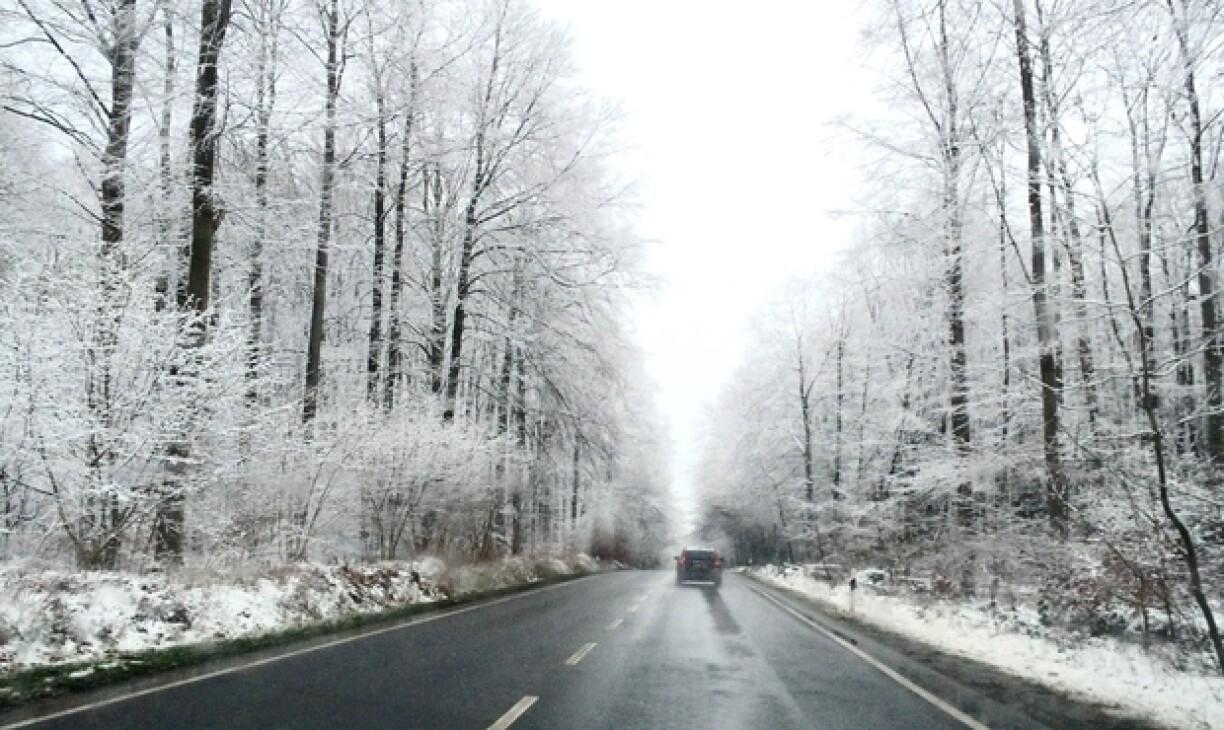 The N11 (direction Gonderange).