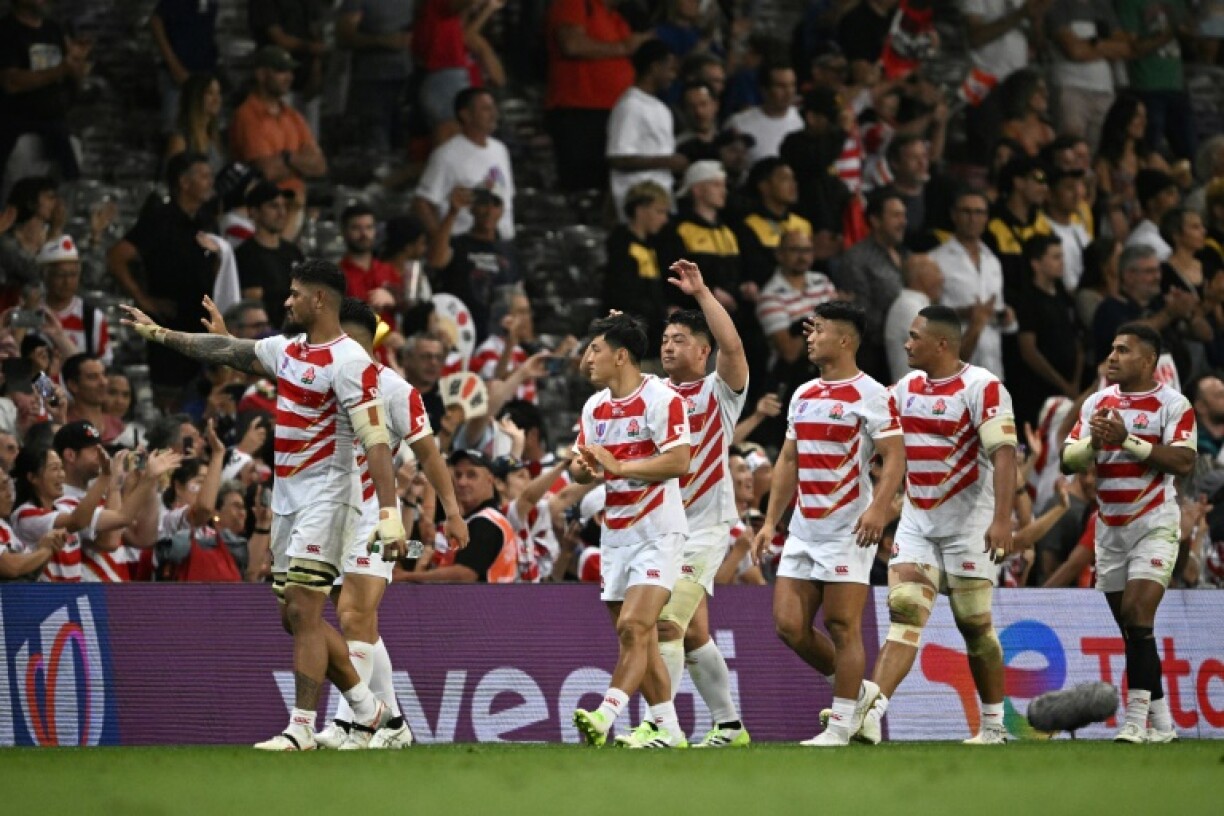 Mission accomplie pour le Japon vainqueur des Samoa à Toulouse, le 28 septembre 2023
