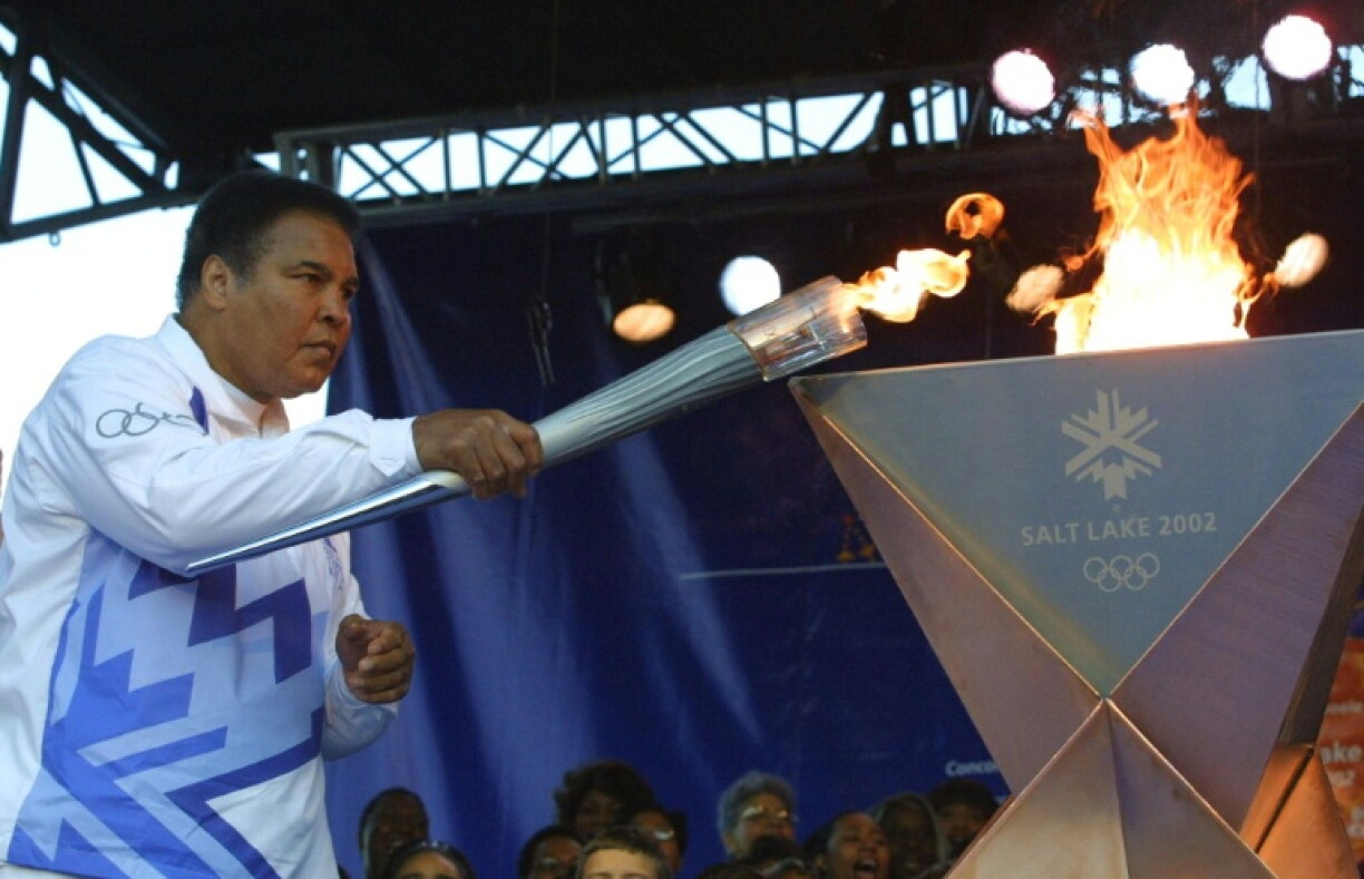 Former 1968 Olympic gold medalist Muhammad Ali participated in multiple torch ceremonies