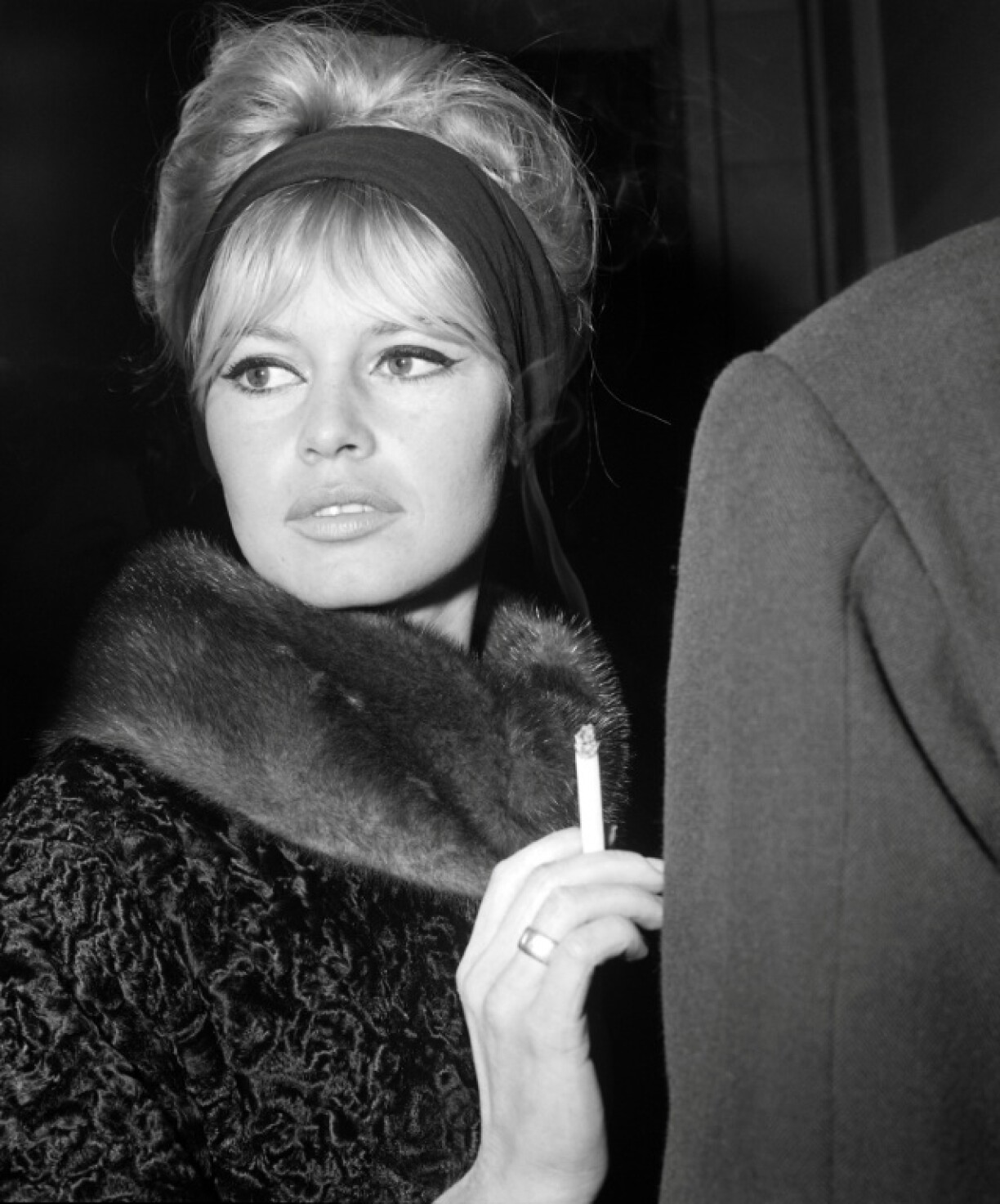 L'actrice française Brigitte Bardot, le 29 janvier 1962 à Paris