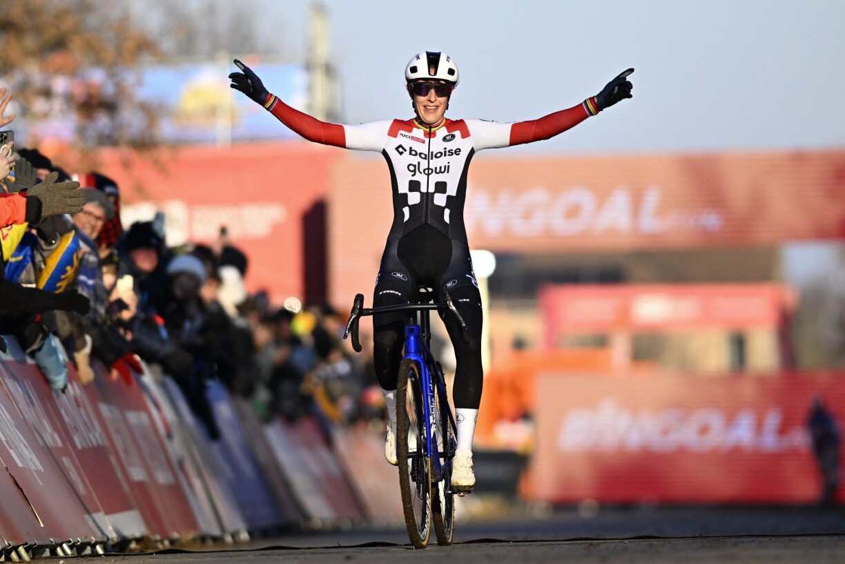 D'Lucinda Brand huet déi 7. Manche vum Cyclocross-Weltcup zu Gavère gewonnen