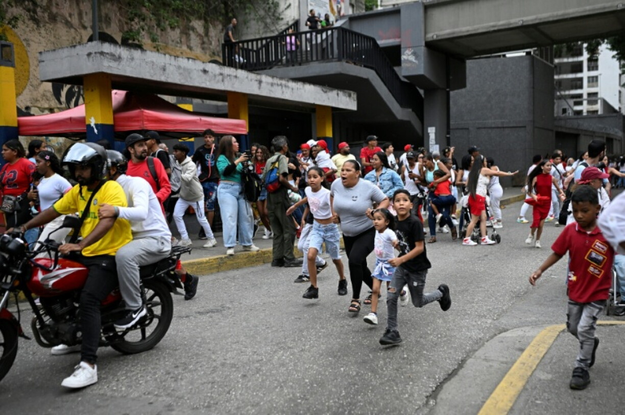 Scènes de panique à Caracas après un double séisme, le 24 juin 2026