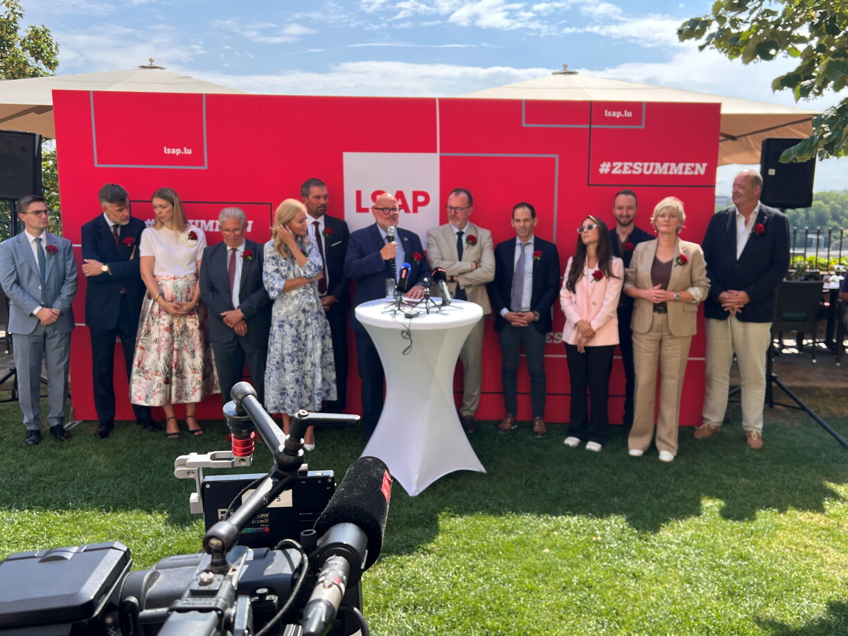 De 17. Juli huet d'LSAP-Fraktioun aus der Chamber hire Bilan vum Joer gezunn.