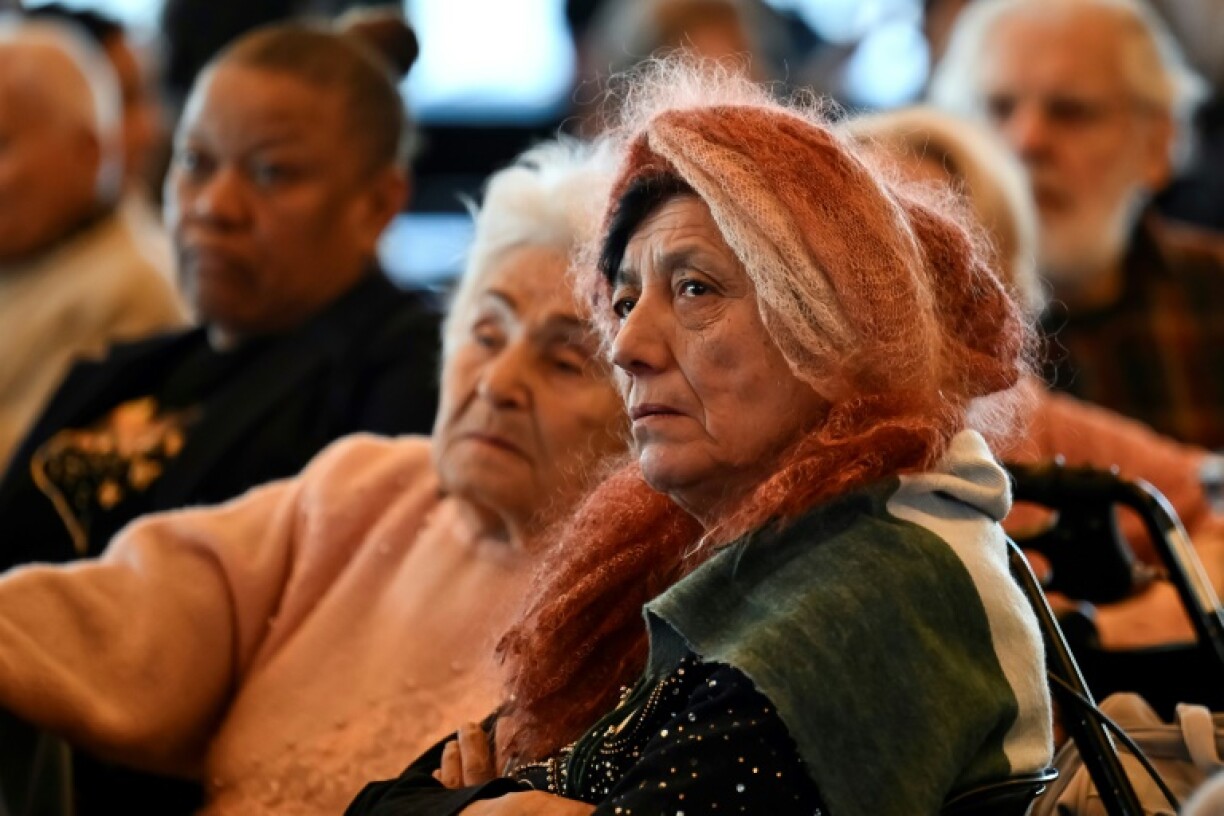 Levy was among 200 naturalized Holocaust survivors who gathered to commemorate the 80th anniversary of the liberation of the Nazi death camp at Auschwitz