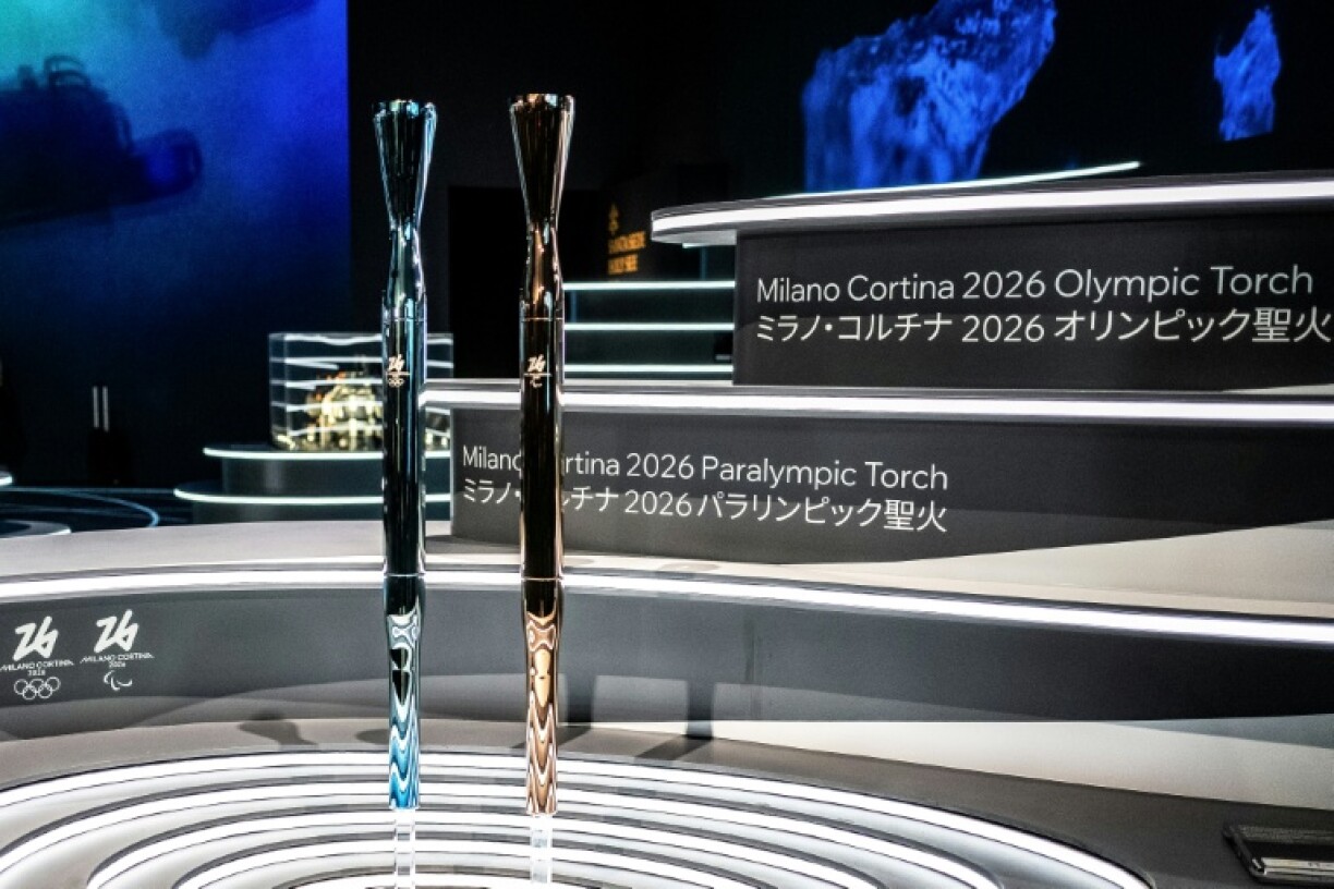 The Winter Olympic and Paralympic torches were unveiled in April in a joint ceremony held in Milan and Osaka, Japan