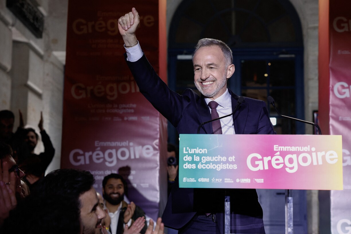 Den Emmanuel Grégoire krut zu Paräis déi meeschte Stëmmen