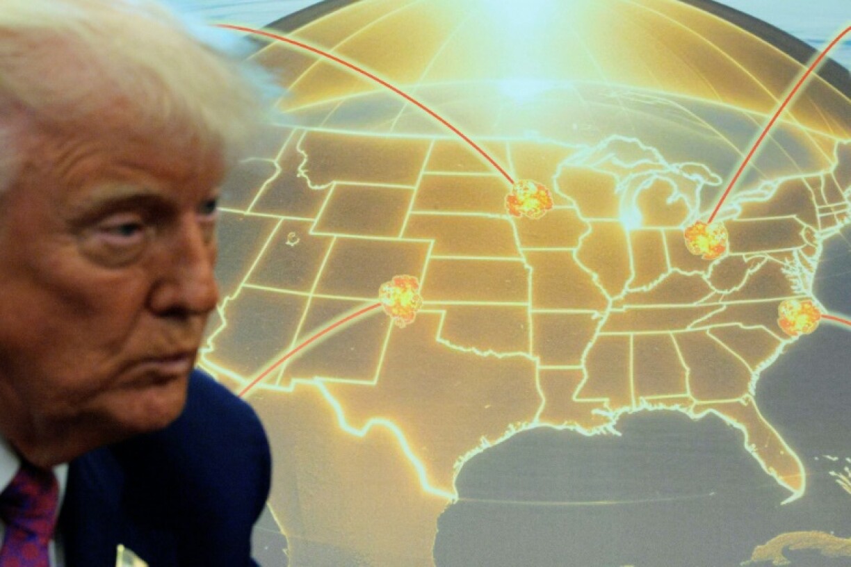 US President Donald Trump has claimed the missile shield would be capable of intercepting missiles even 'from other sides of the world'