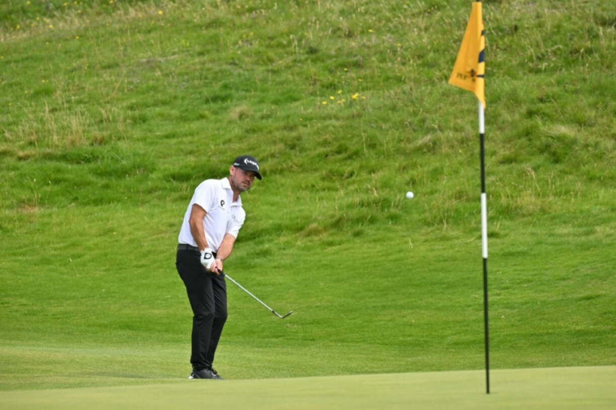 Brian Harman took the clubhouse lead with a second round of 65