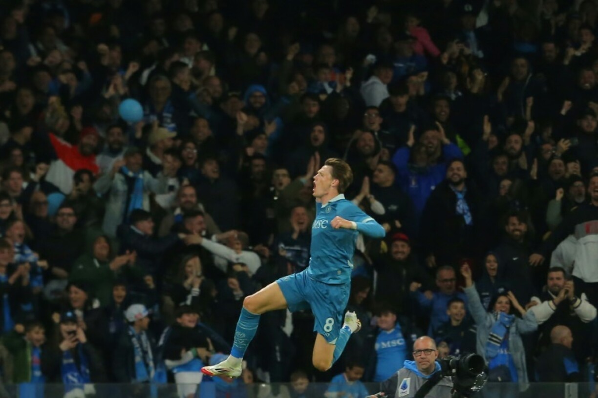 Scott McTominay is on eight goals in his debut Serie A season