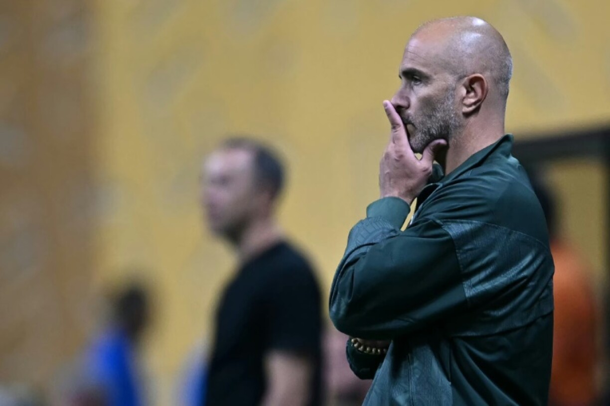 Chelsea coach Enzo Maresca during his team's game against Los Angeles FC in Atlanta on Monday
