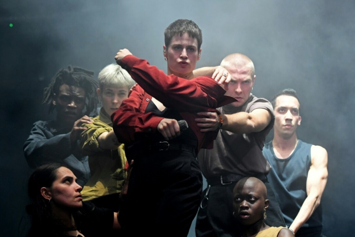 Christine and the Queens at Coachella in 2019