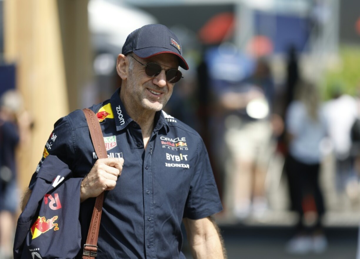L'ingénieur britannique de Red Bell Adrian Newey, le 30 juin 2023 à Spielberg en Autriche