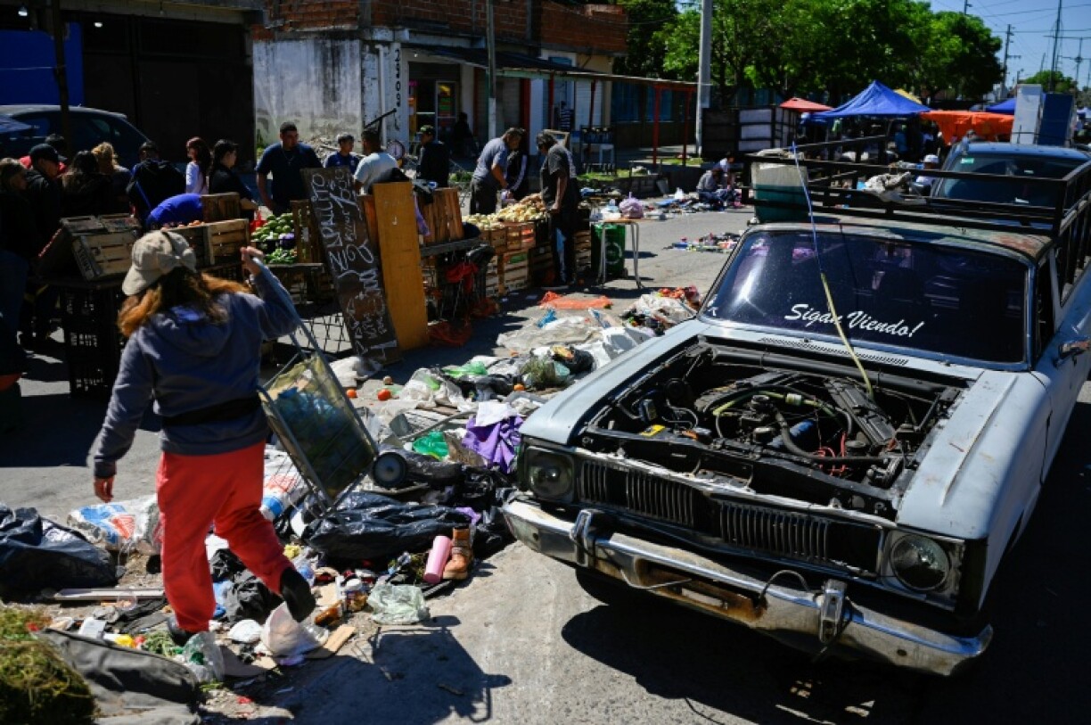 In Argentina's presidential election of 2023, Milei got 27 percent of Villa Fiorito's vote -- which dropped to 16 percent in a provincial ballot in September