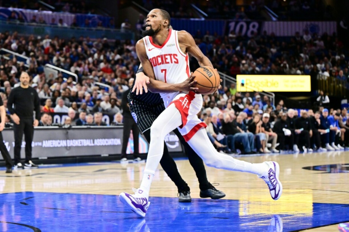 Kevin Durant lors du match NBA des Houston Rockets contre l'Orlando Magic, le 26 février 2026 à Orlando