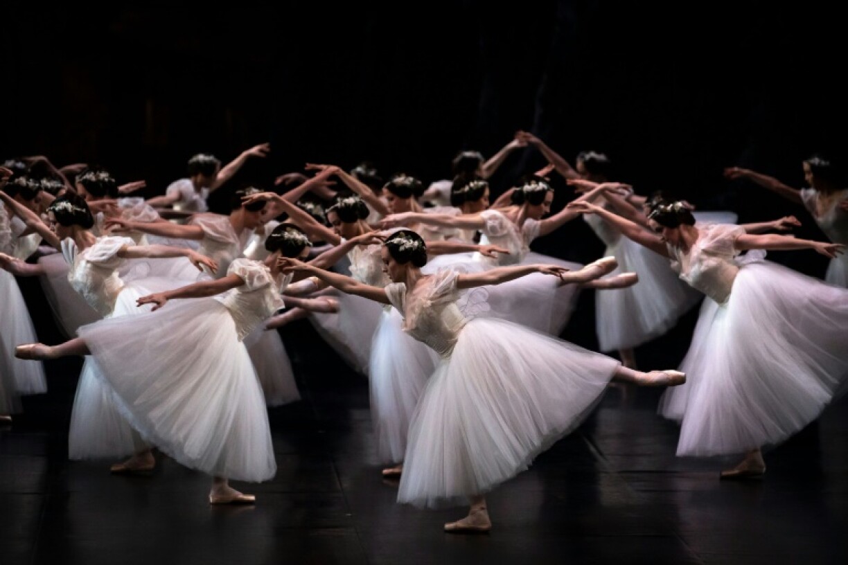 Représentation du ballet Giselle à l'opéra Garnier à Paris le 30 janvier 2020