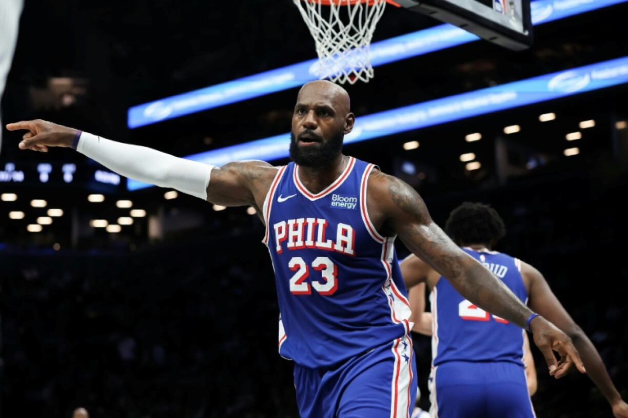 LeBron James will try to win his fifth career NBA title after joining the Philadelphia 76ers