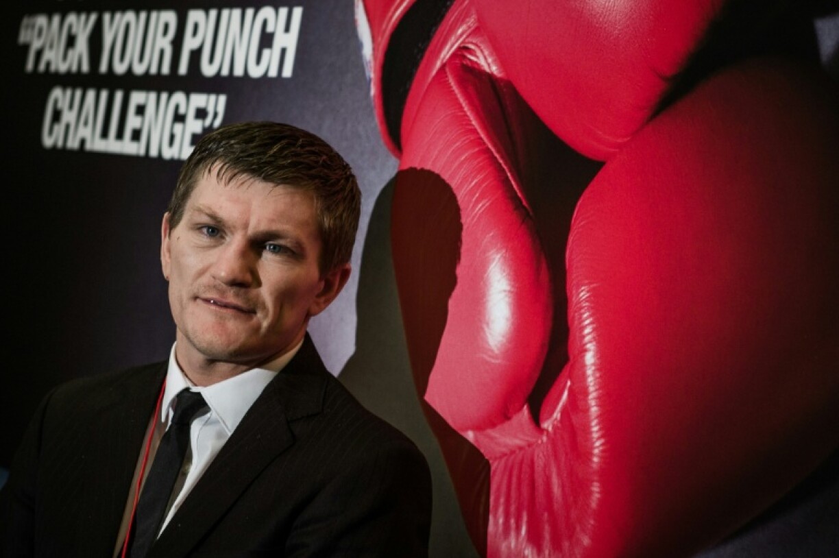 Ricky Hatton, pictured in 2012, was one of the most popular British boxers of his generation