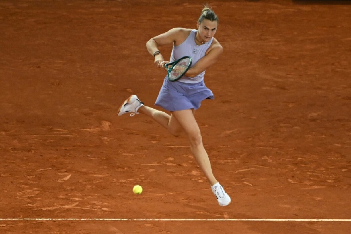 Belarus' Aryna Sabalenka warmed up for the French Open with a third Madrid title on clay