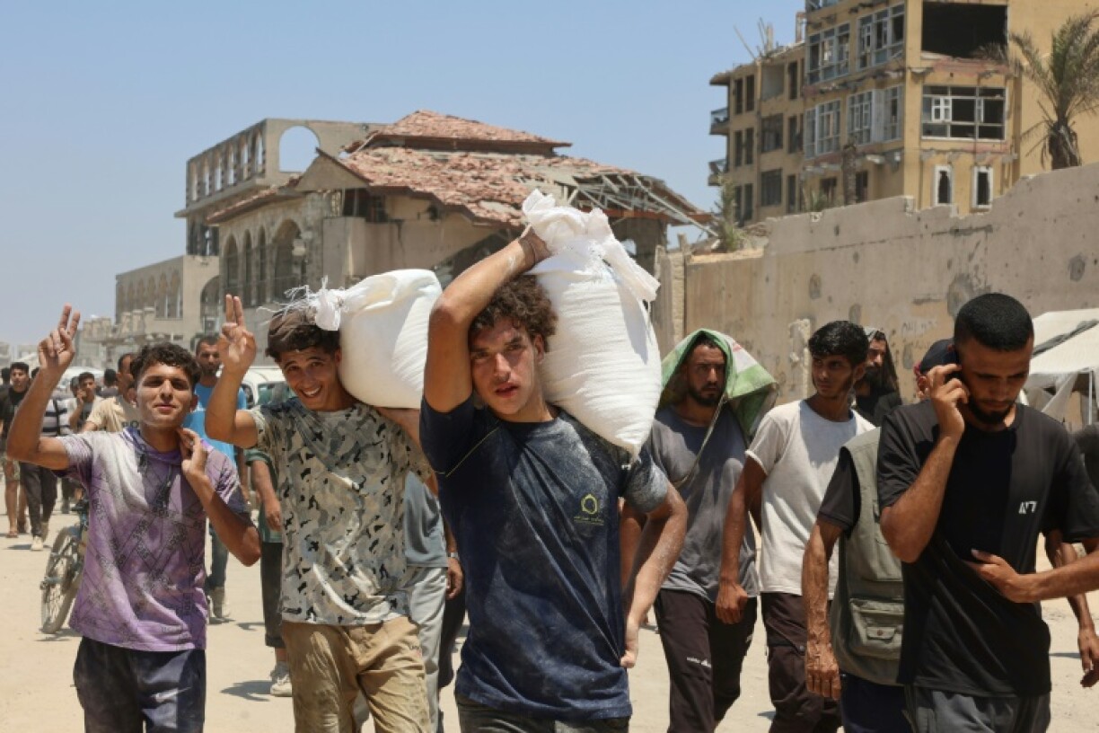 Getting aid is a daily and often deadly battle for most Palestinians in the Gaza Strip