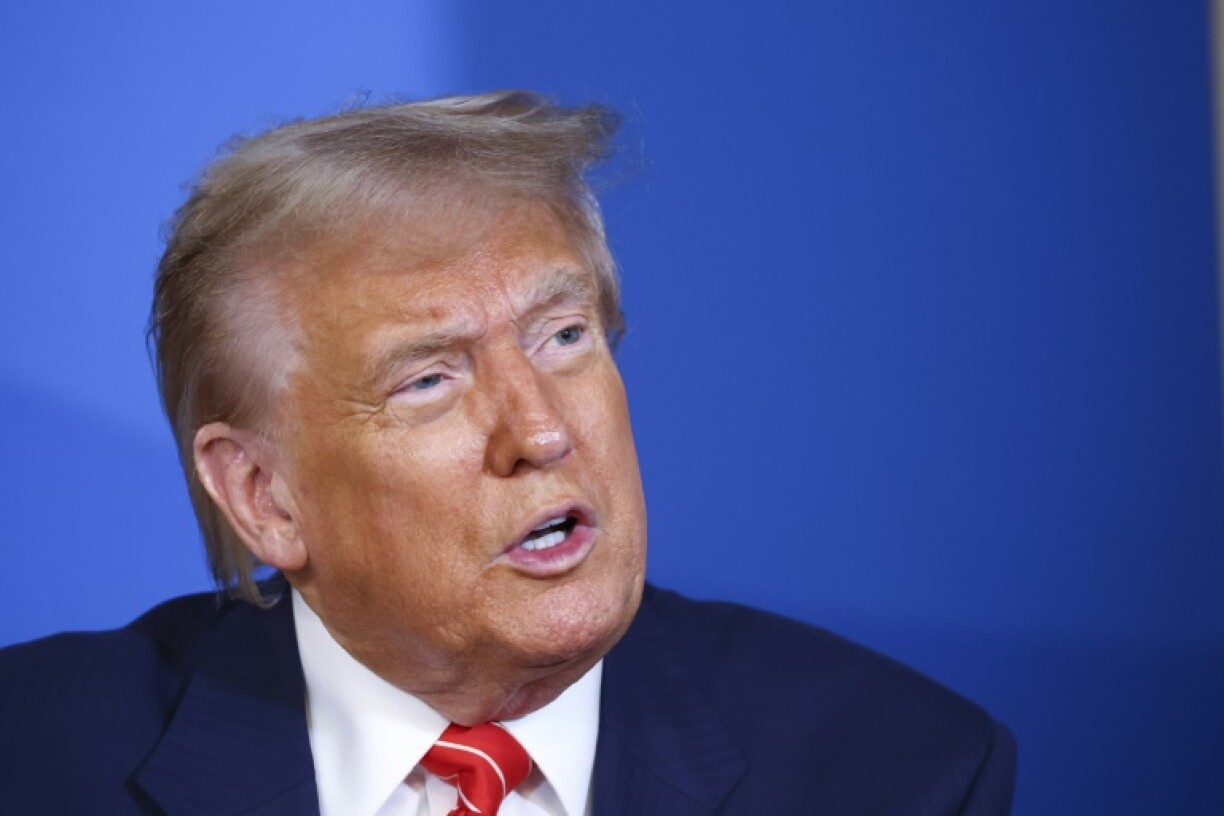 US President Donald Trump seemed keen to share the plaudits for a deal set to see the 32 countries commit to spending five percent of output on defence by 2035