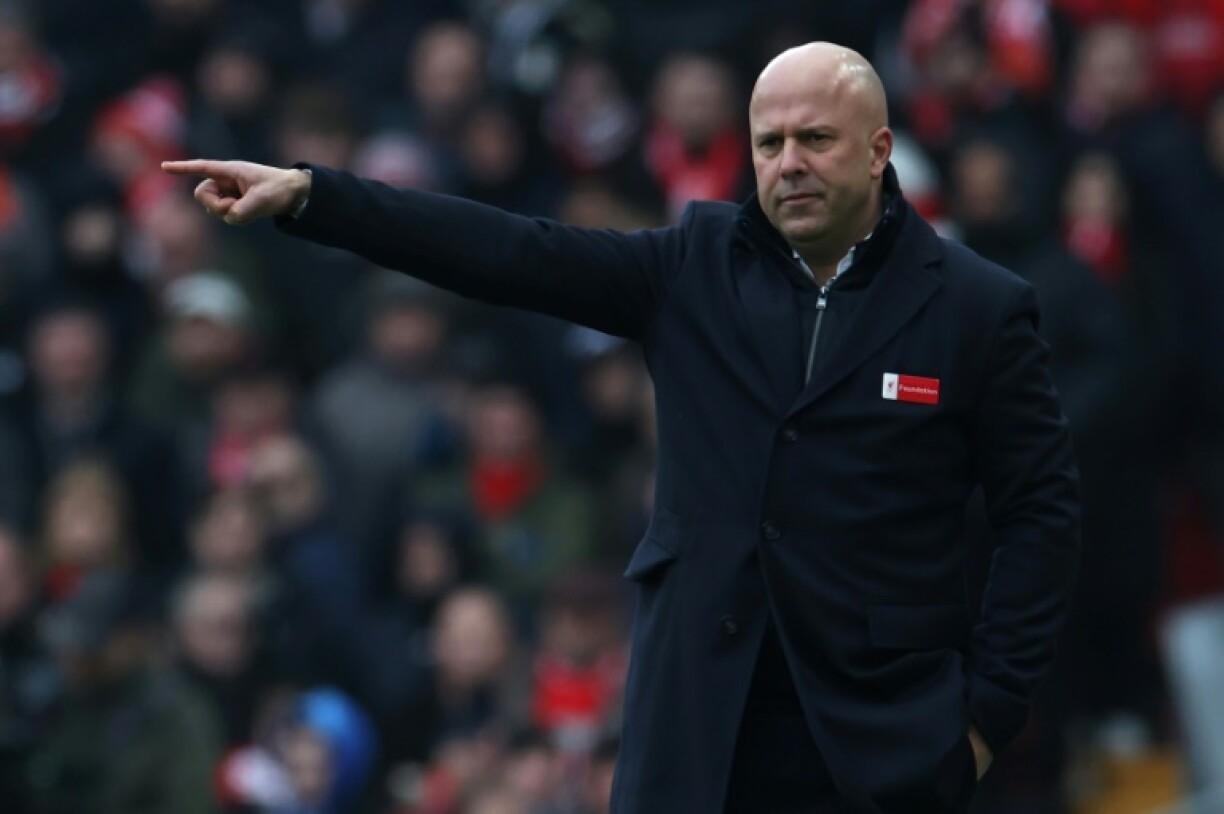 Liverpool manager Arne Slot