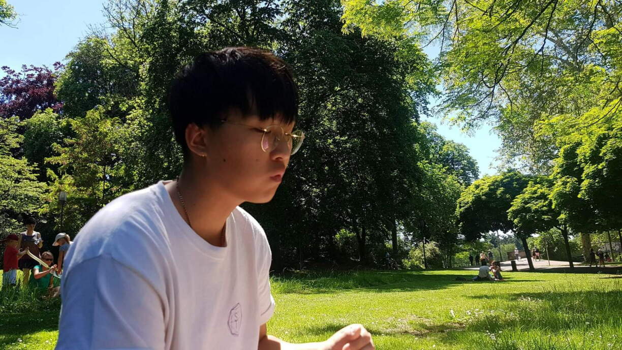 Leandro, étudiant à l'Université de Lorraine à Metz