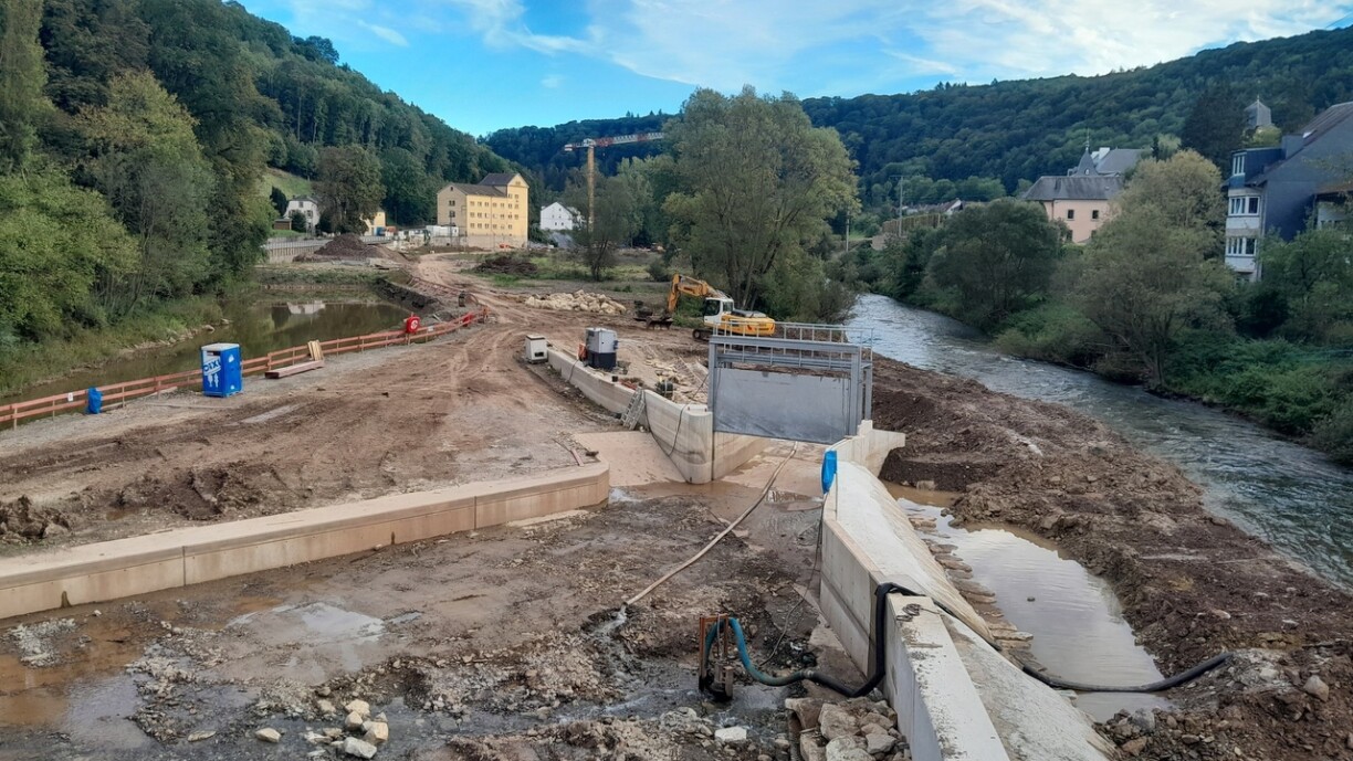 Een Deel vum moderniséierte Waasserkraaftwierk ass ee sougenannte