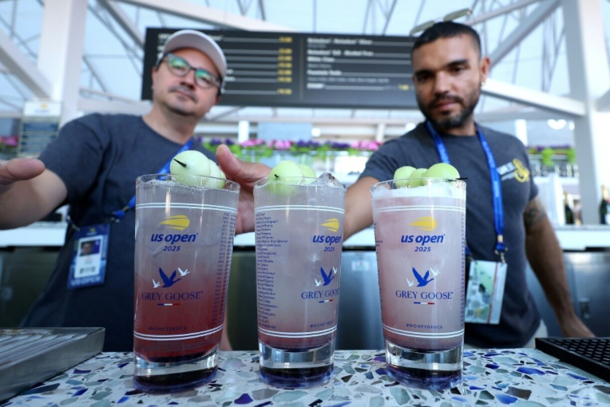 The Honey Deuce cocktail made with Grey Goose vodka has been one of the hits of the US Open