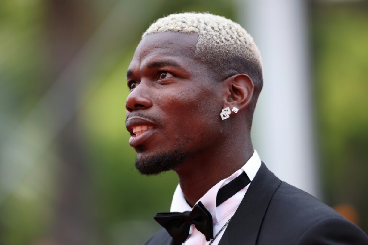Paul Pogba went to Cannes in May to see crime film
