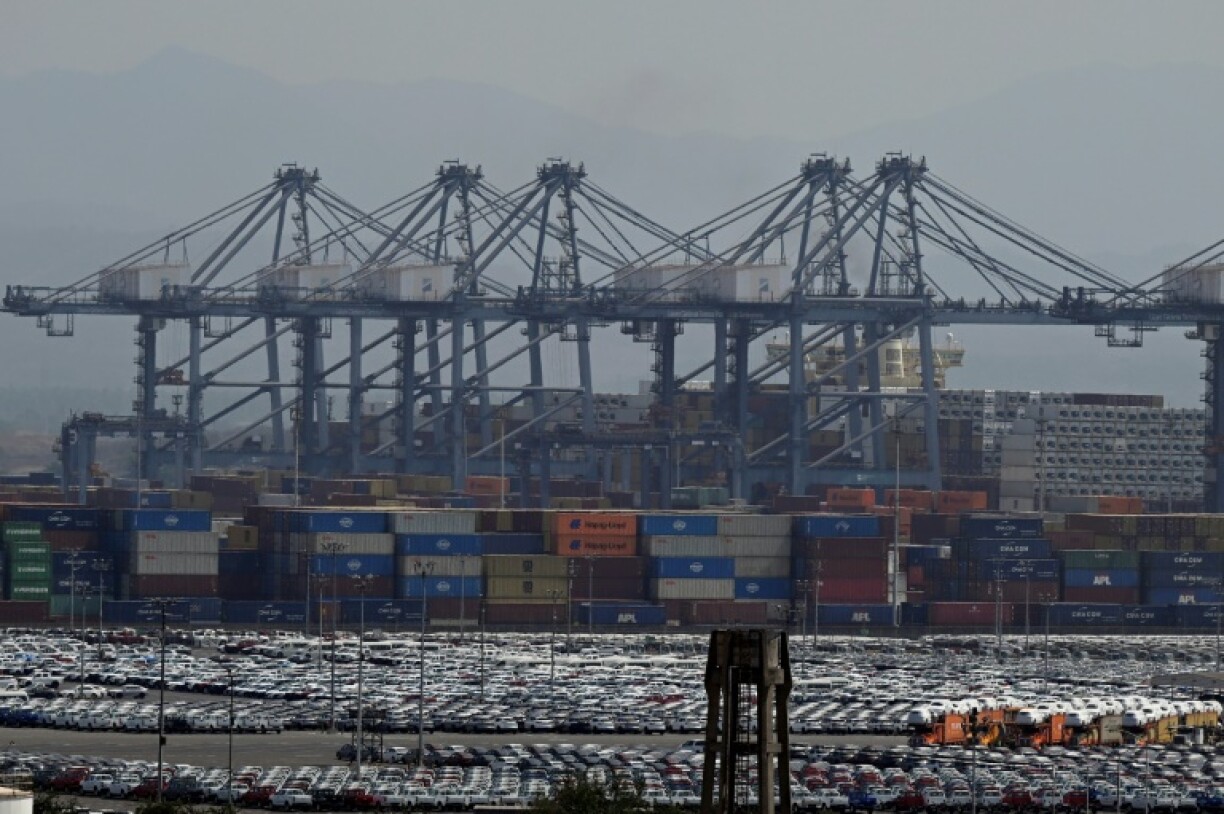 Many US firms have been building up inventories of imports to counter the impact of Trump's widescale tariffs