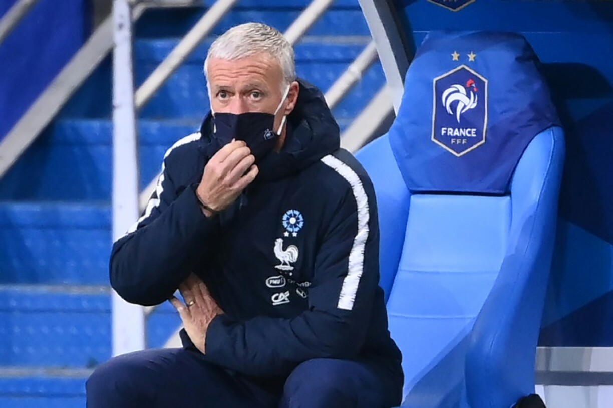 Le sélectionneur Didier Deschamps lors du match amical France-Finlande à Saint-Denis, le 11 novembre 2020