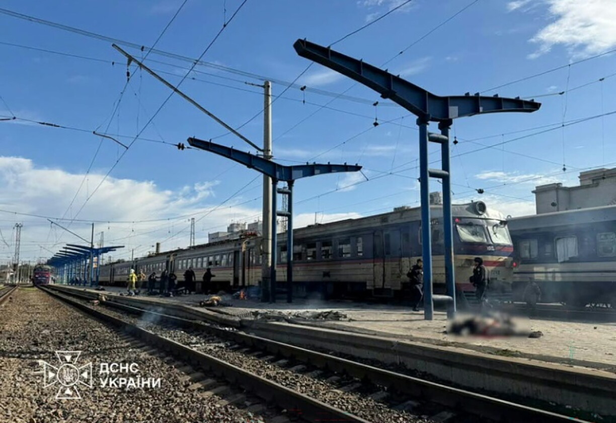 Ukraine's vast train network is a vital form of transport in the country