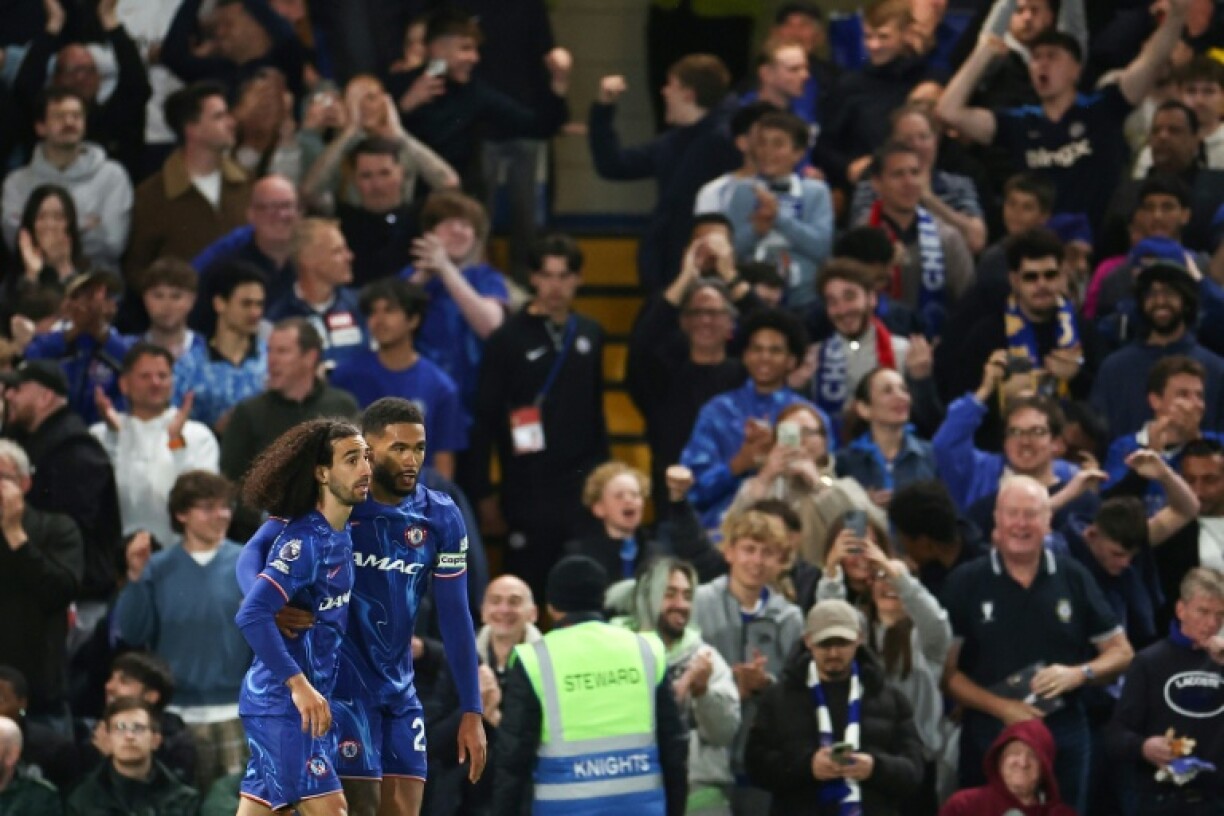 Marc Cucurella (left) scored the only goal in Chelsea's win over Manchester United