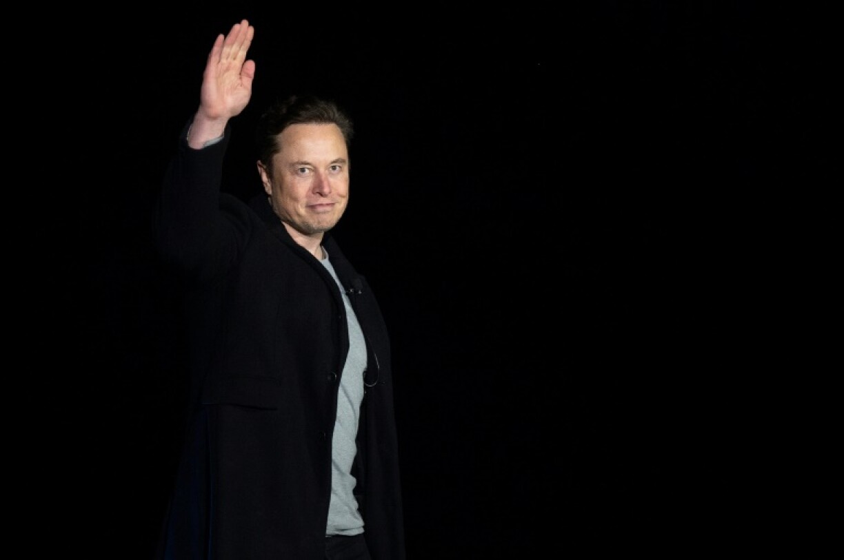 Le patron de Tesla et SpaceX, Elon Musk, le 10 février 2022 à Boca Chica, au Texas