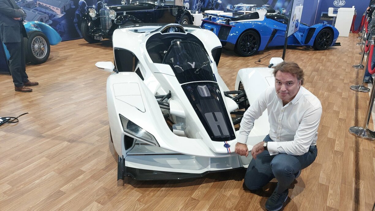 De Laurent Tapie ass de Patron vun Delage.