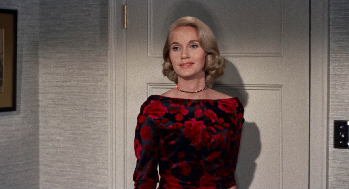 D'Eva Marie Saint am Hitchcock-Klassiker "North by Northwest".